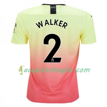 Divisa di Calcio Manchester City Walker 2 Terza 2019/2020 